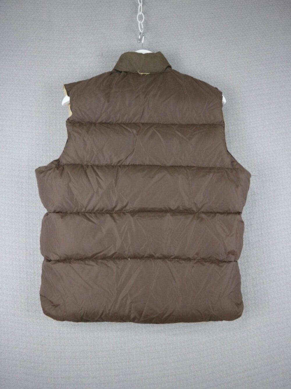 1980s Reversible Beige / Brown Hunting Vest Mens Medium - Picture 12 of 12